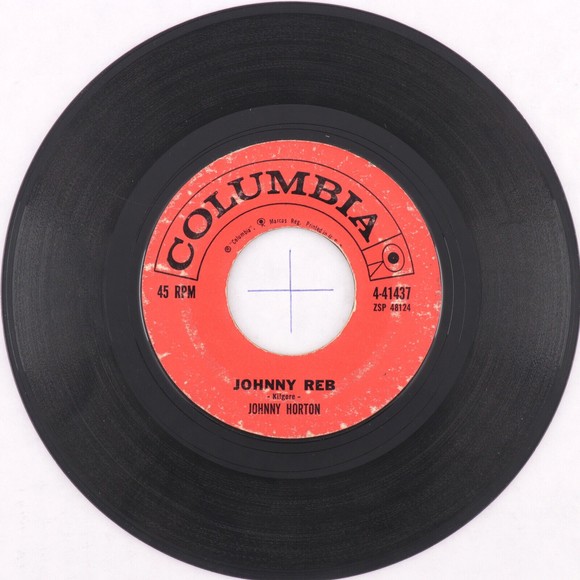 Johnny Horton – Johnny Reb / Sal's Got A Sugar Lip - 45 rpm Vinyl 7" Record 1959 - Picture 2 of 6